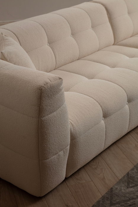 Atelier Del Sofa Cady 3 Seater Right - Beige